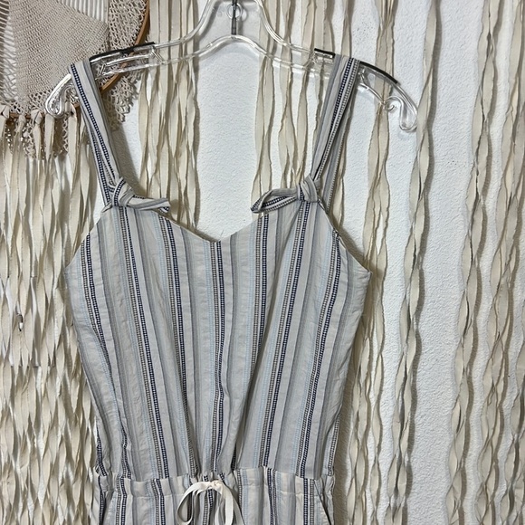 LemLem NWOT Cotton Stripe Overalls Jumpsuit Size Small - Picture 2 of 9